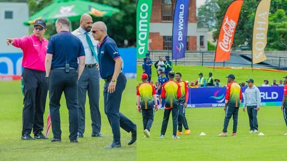 Zimbabwe vs Scotland U19 World Cup 2026 toss delayed due to rain; Harare weather update